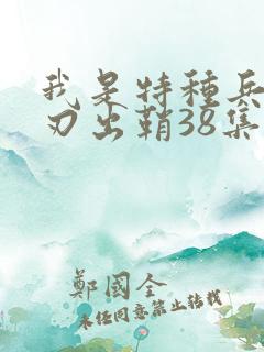 我是特种兵之利刃出鞘38集
