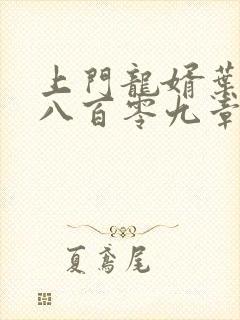 上门龙婿叶辰第八百零九章
