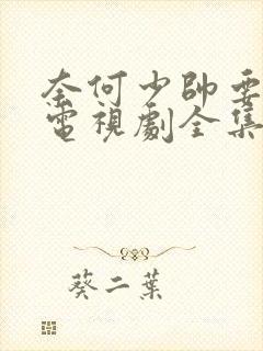 奈何少帅要娶我电视剧全集