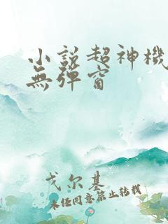 小说超神机械师无弹窗