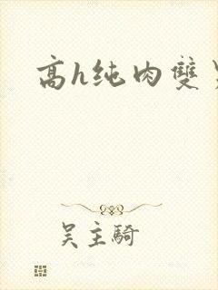 高h纯肉双男主