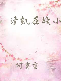 清凯在线小说