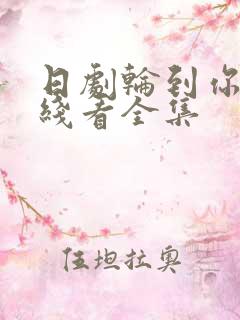 日剧轮到你了在线看全集