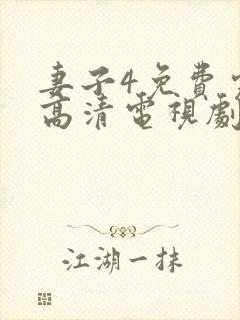 妻子4免费完整高清电视剧在线看
