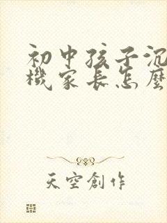初中孩子沉迷手机家长怎么开导