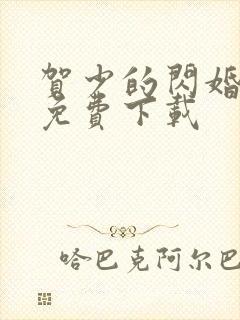 贺少的闪婚暖妻免费下载
