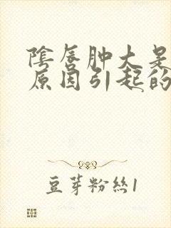 阴唇肿大是什么原因引起的