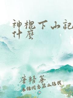 神棍下山记讲了什么