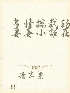 多情总裁的成群妻妾小说在线阅读