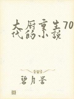 大厨重生70年代的小说
