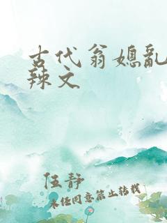 古代翁媳乱高h辣文