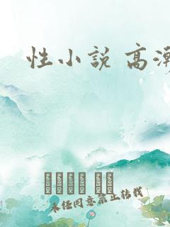 性小说 高潮