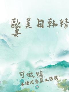 欧美日韩精品人妻