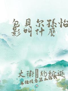 包贝尔孙怡的电影叫什么