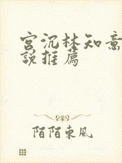 宫沉林知意的小说推荐