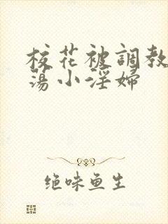 校花被调教成放荡小淫妇