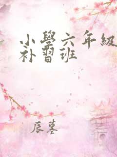 小学六年级英语补习班