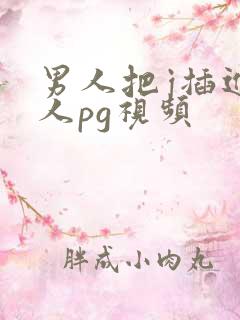 男人把j插进女人pg视频