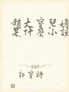 赵大宝儿媳苏媚是什么小说名字