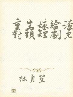 重生嫁给渣男死对头短剧免费观看