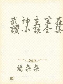 武神主宰在线阅读小说全集免费