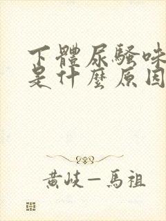 下体尿骚味很重是什么原因