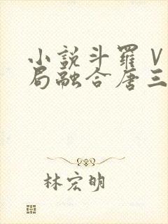 小说斗罗Ⅴ:开局融合唐三txt下载