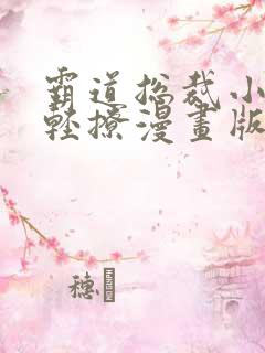 霸道总裁小叔请轻撩漫画版免费