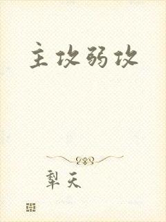 主攻弱攻