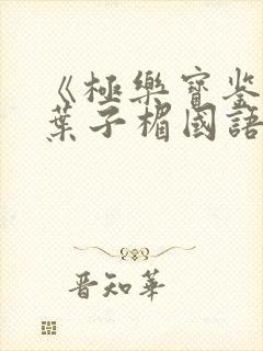 《极乐宝鉴2》叶子楣国语