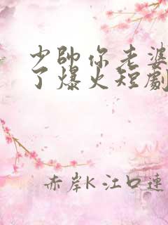 少帅你老婆又跑了爆火短剧