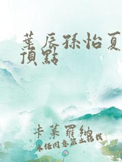 叶辰孙怡夏若雪顶点