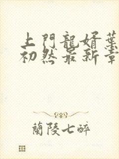 上门龙婿叶辰萧初然最新章节更新
