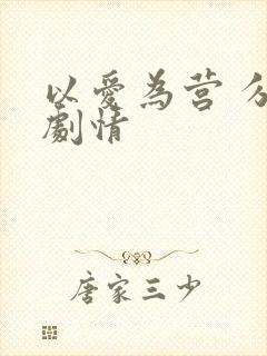 以爱为营 分集剧情