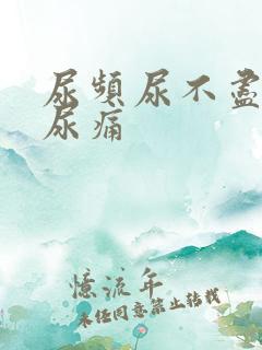 尿频尿不尽尿急尿痛