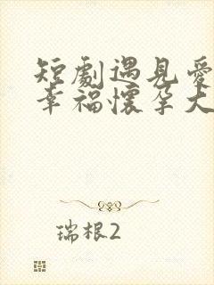 短剧遇见爱遇见幸福怀孕大结局