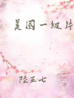 美国一级片大片