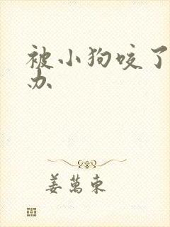 被小狗咬了怎么办