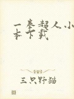 一拳超人小y版本下载
