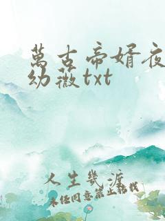 万古帝婿夜玄周幼薇txt
