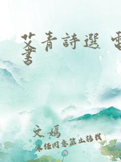艾青诗选 电子书