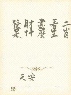发财尽看二四六是什么生肖