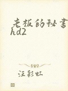 老板的秘书妻子hd2