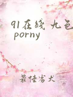 91在线 九色 porny