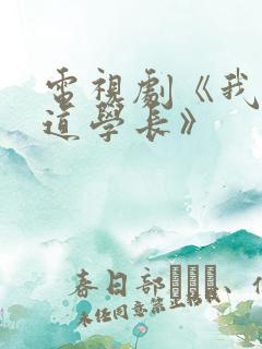 电视剧《我的霸道学长》