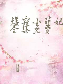 爆宠小萌妃漫画全集免费