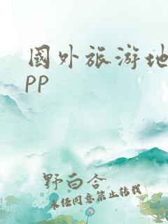 国外旅游地图app