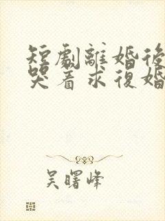 短剧离婚后前夫哭着求复婚完整版