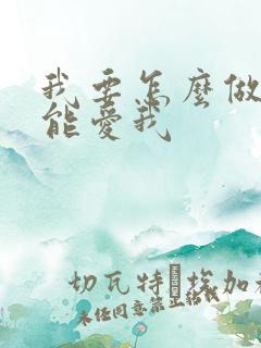 我要怎么做你才能爱我