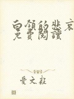 白领的悲哀小说免费阅读